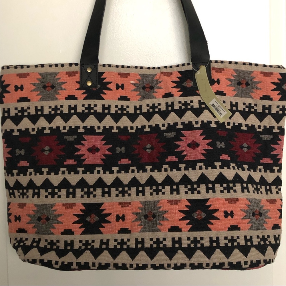 Aztec Tote NWT - Picture 2 of 5